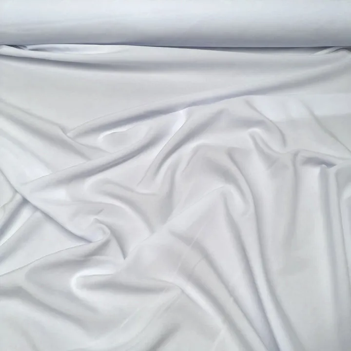 2pcs - Premium Poly (Poplin) Drapery Panel 11' Tall x 58" wide - White
