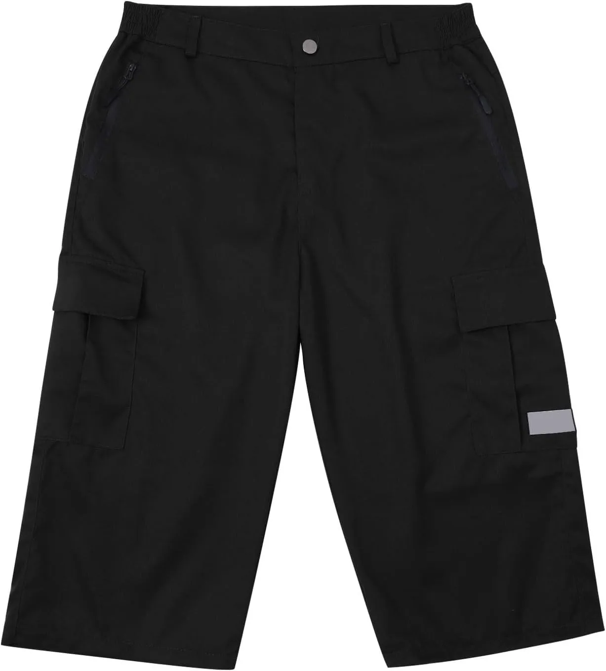 Big and Tall Cargo Shorts for Men Quick Dry Lightweight Hiking Athletic 3/4 Capris Casual Work Golf Short Pant Pocket
