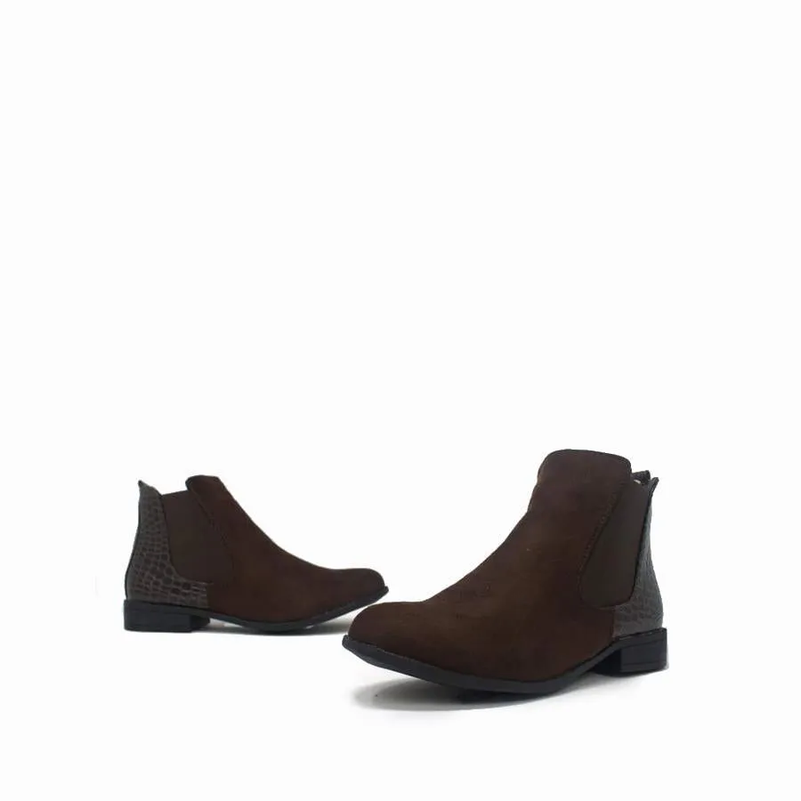 Cindy Snakeskin Chelsea Boot