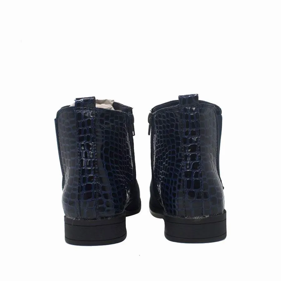 Cindy Snakeskin Chelsea Boot