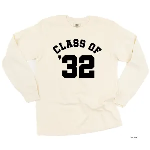 CLASS OF '32 - LONG SLEEVE COMFORT COLORS TEE