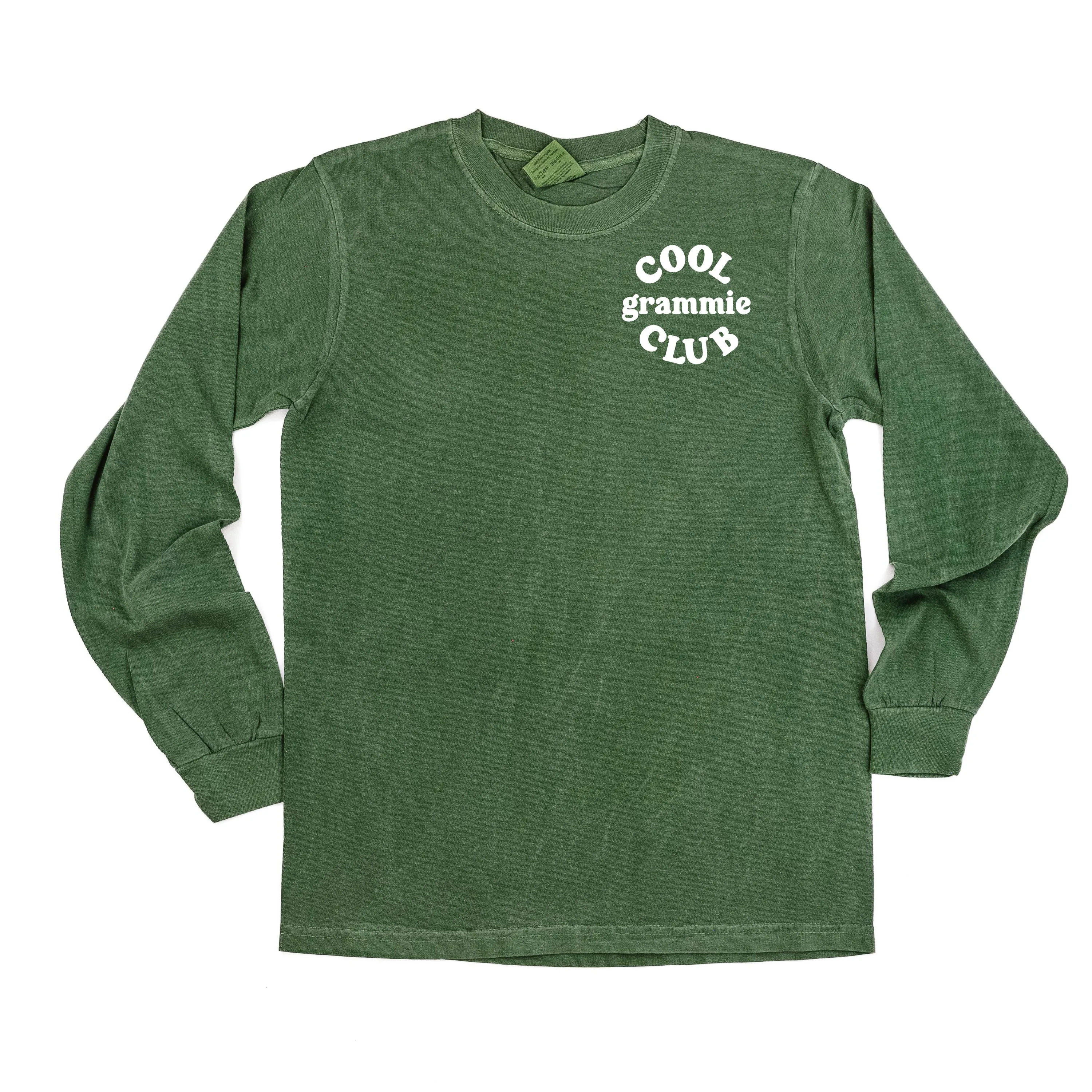 COOL Grammie CLUB - Pocket Design - LONG SLEEVE COMFORT COLORS TEE