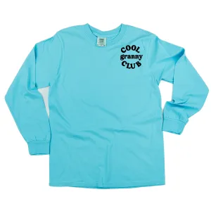 COOL Granny CLUB - Pocket Design - LONG SLEEVE COMFORT COLORS TEE