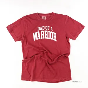 Dad of a Warrior - Varsity - SHORT SLEEVE COMFORT COLORS TEE