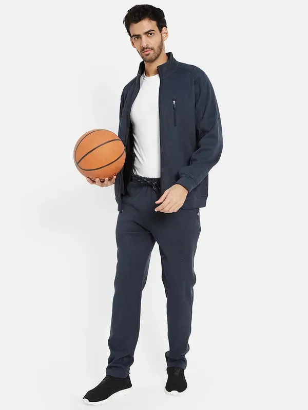 Octave Men Fleece Mid Rise Tracksuits