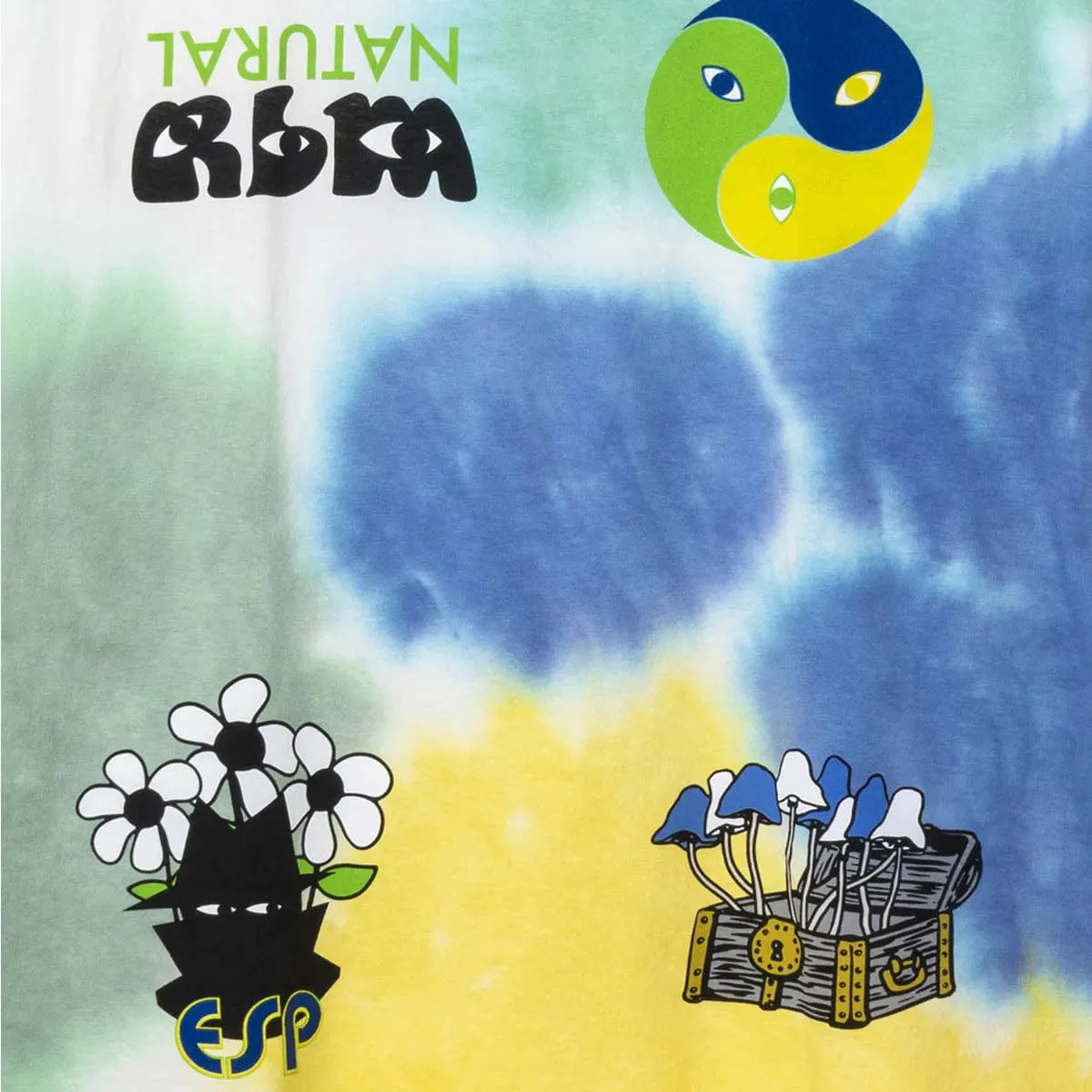 PSYCHIC PLANT TIE DYE S/S SHIRT