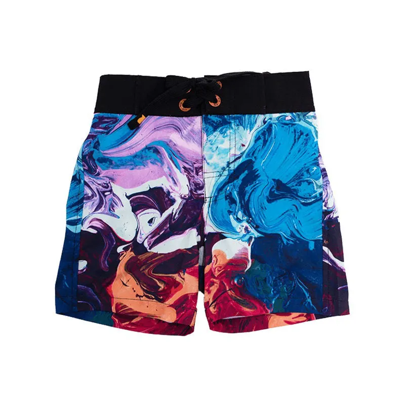 Rock Your Kid Abstract Board Shorts